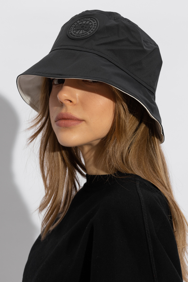 StasanetShops Samoa The Australian label and model channel their creative friendship into bucket hats and beanies Black Horizon reversible bucket hat Canada Goose